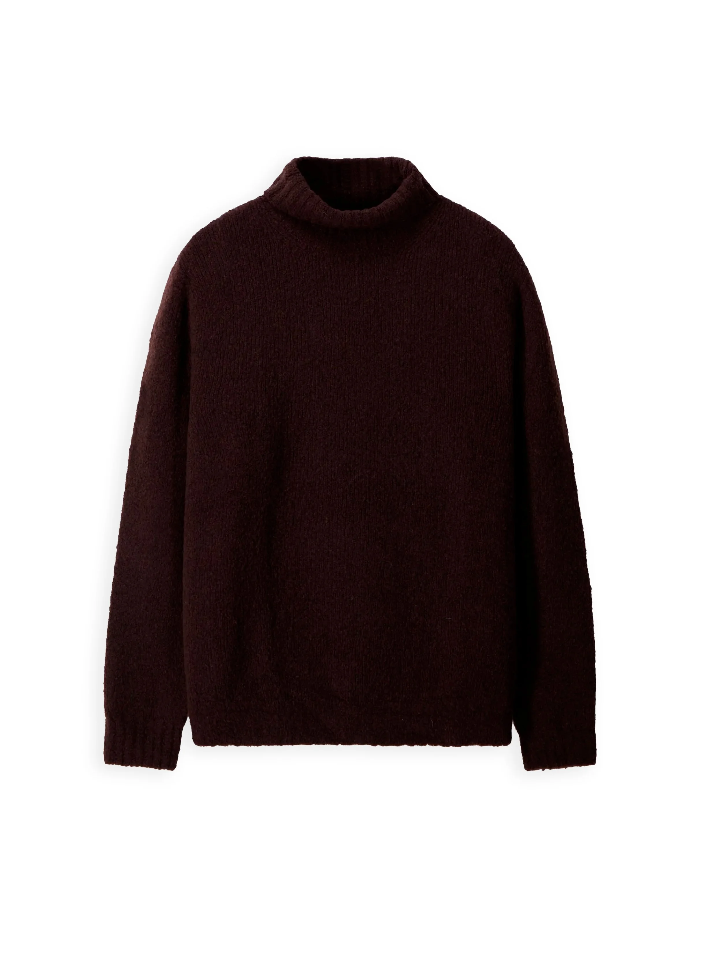 Scaglione - Maglia Dolcevita Seamless Puffed Ebano