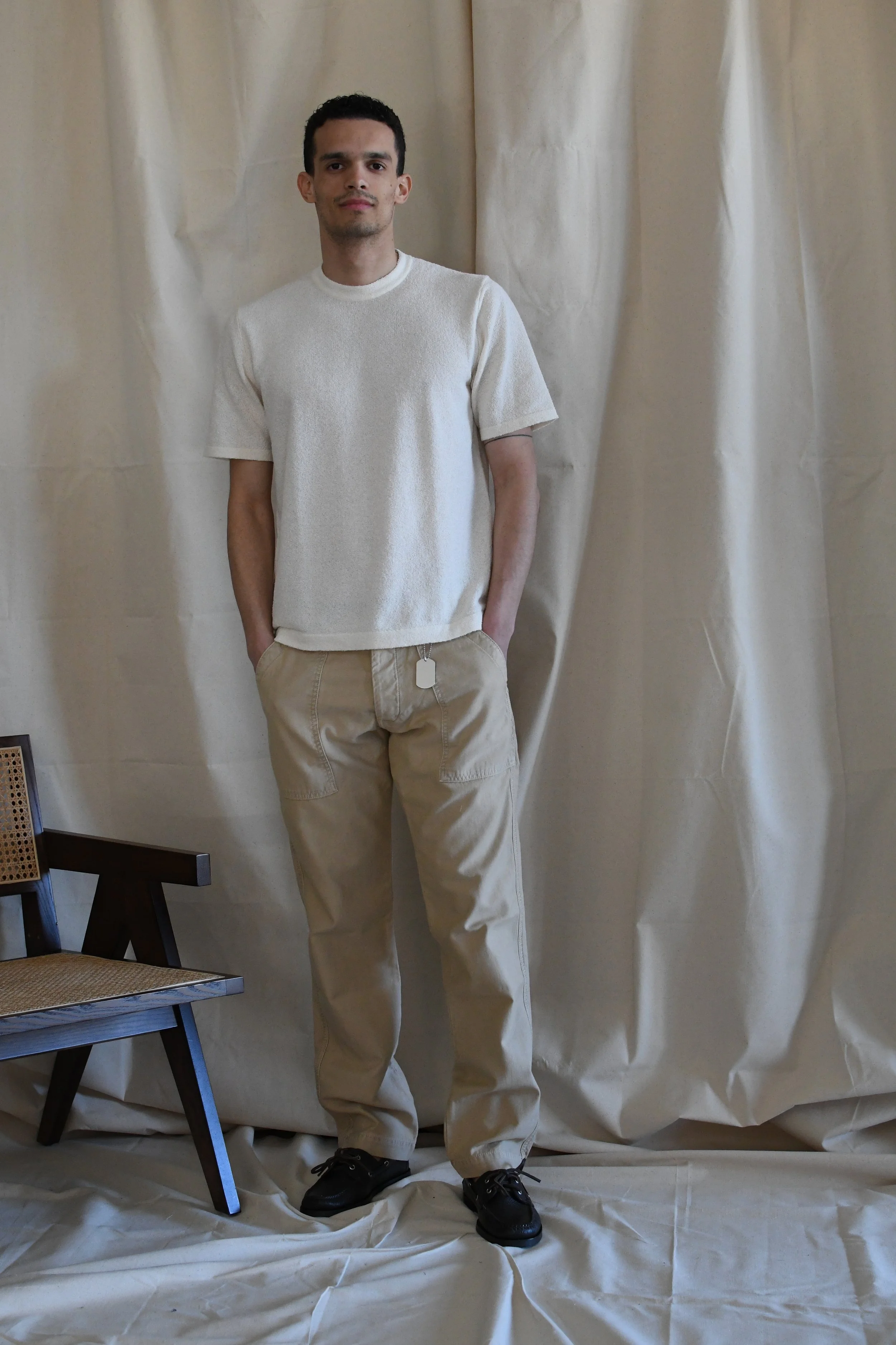 Pantalone Chesapeake’s Fatigue. Tessuto leggero e perfetto con una camicia in estate.