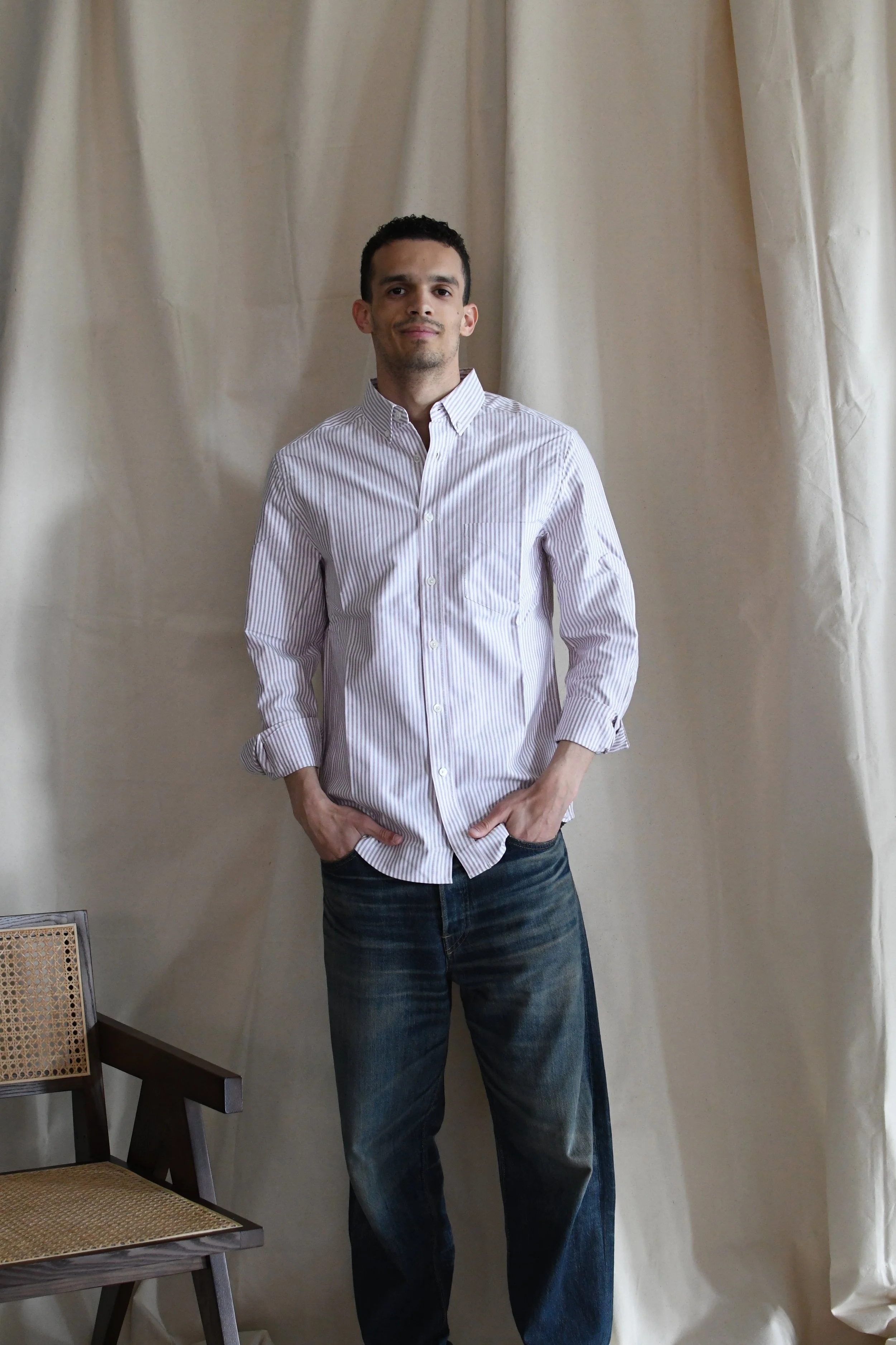Camicia Portuguese Flannel in cotone oxford.