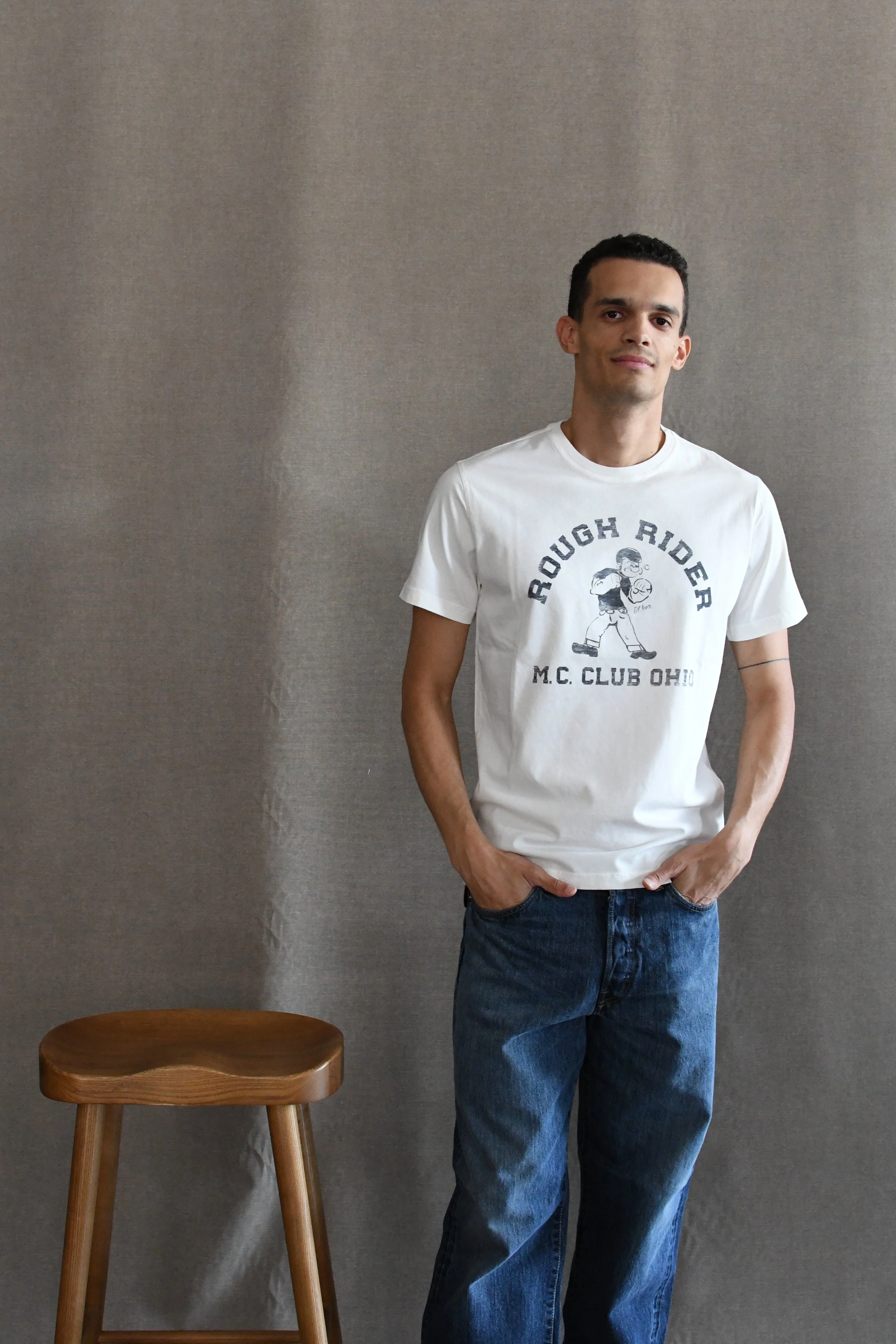 T-shirt Bl’Ker in cotone con la stampa.