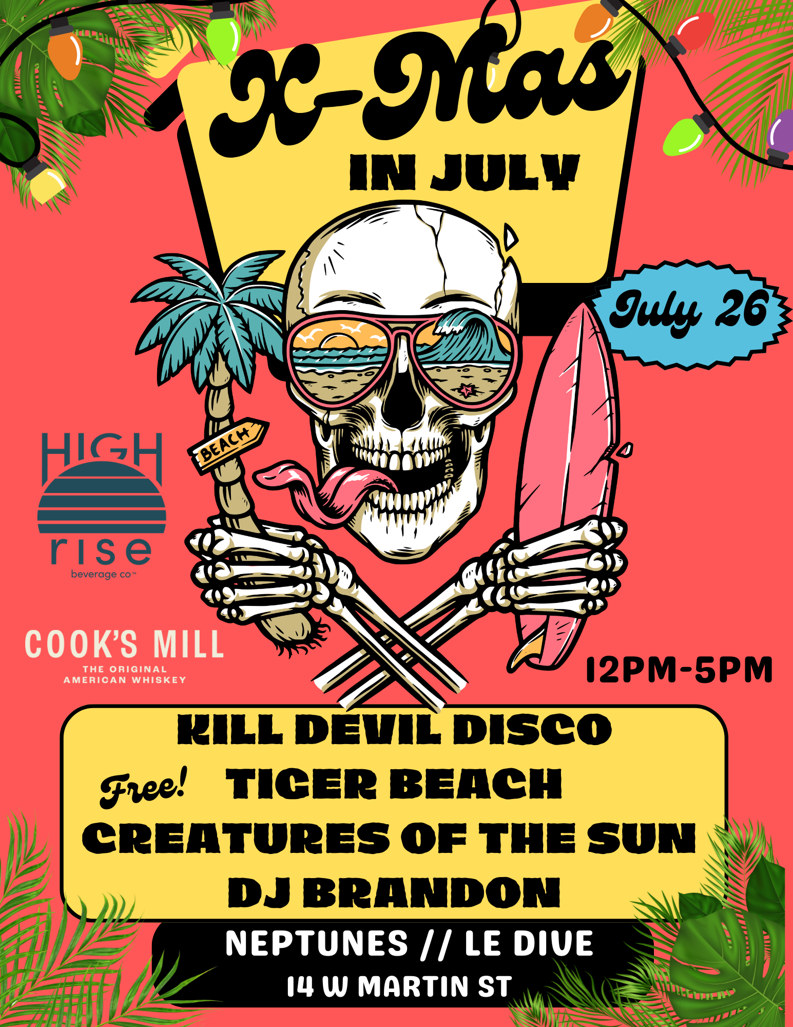 X-MAS IN JULY PARTY!