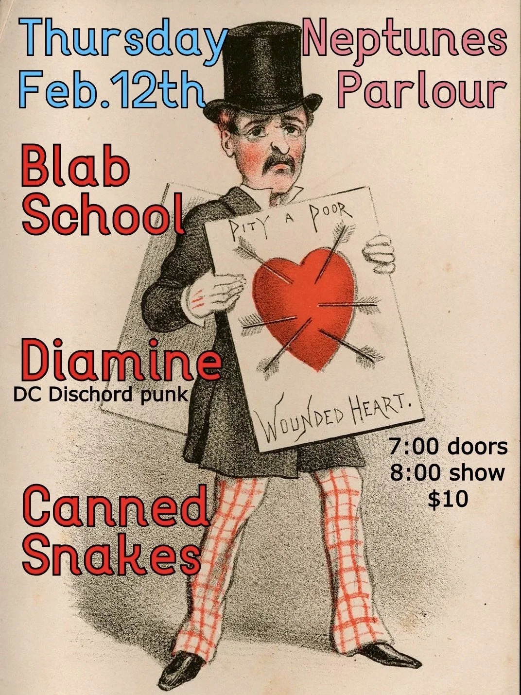 BLAB SCHOOL // DIAMINE // CANNED SNAKES 