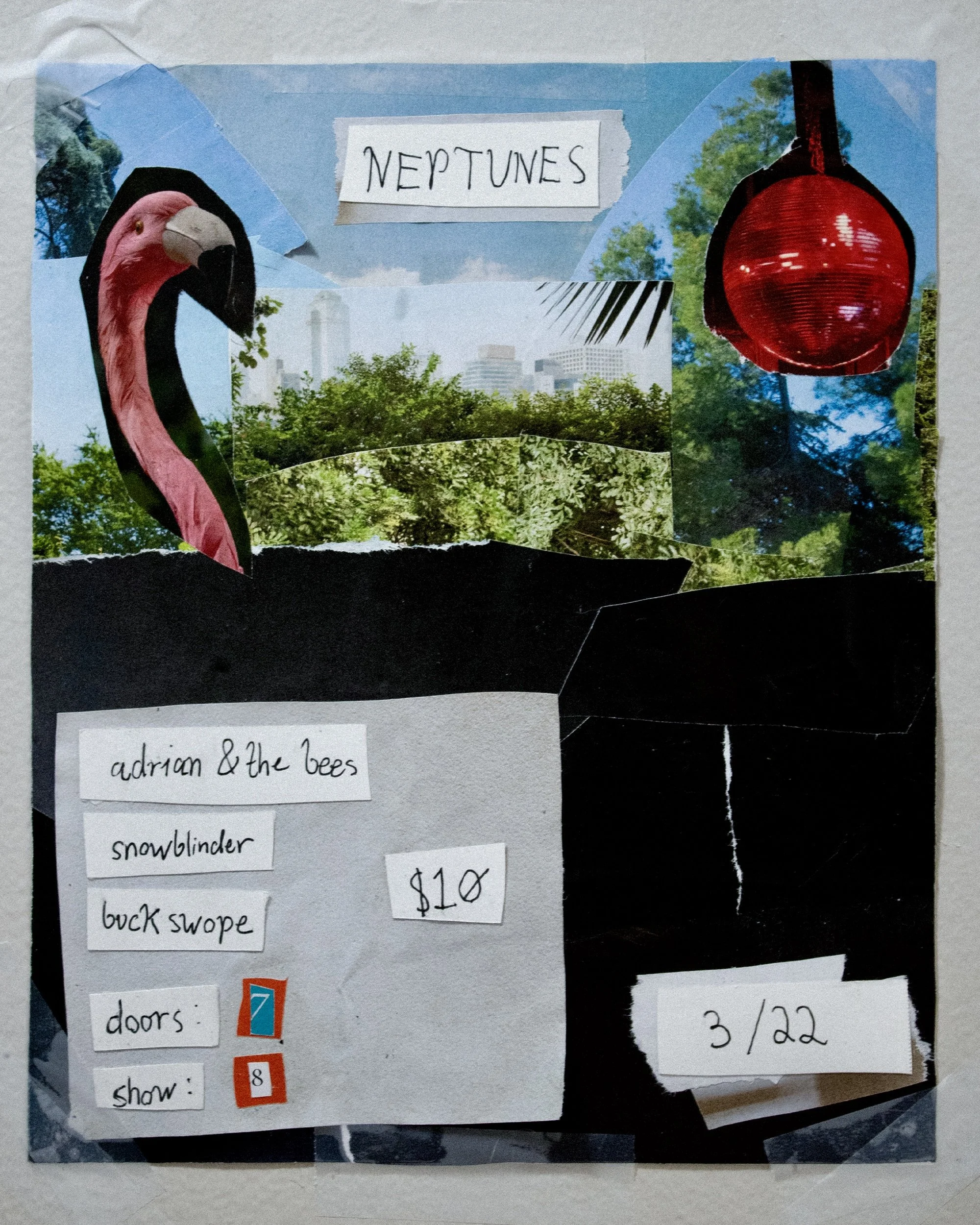 ADRIAN AND THE BEES // SNOWBLINDER // BUCK SWOPE