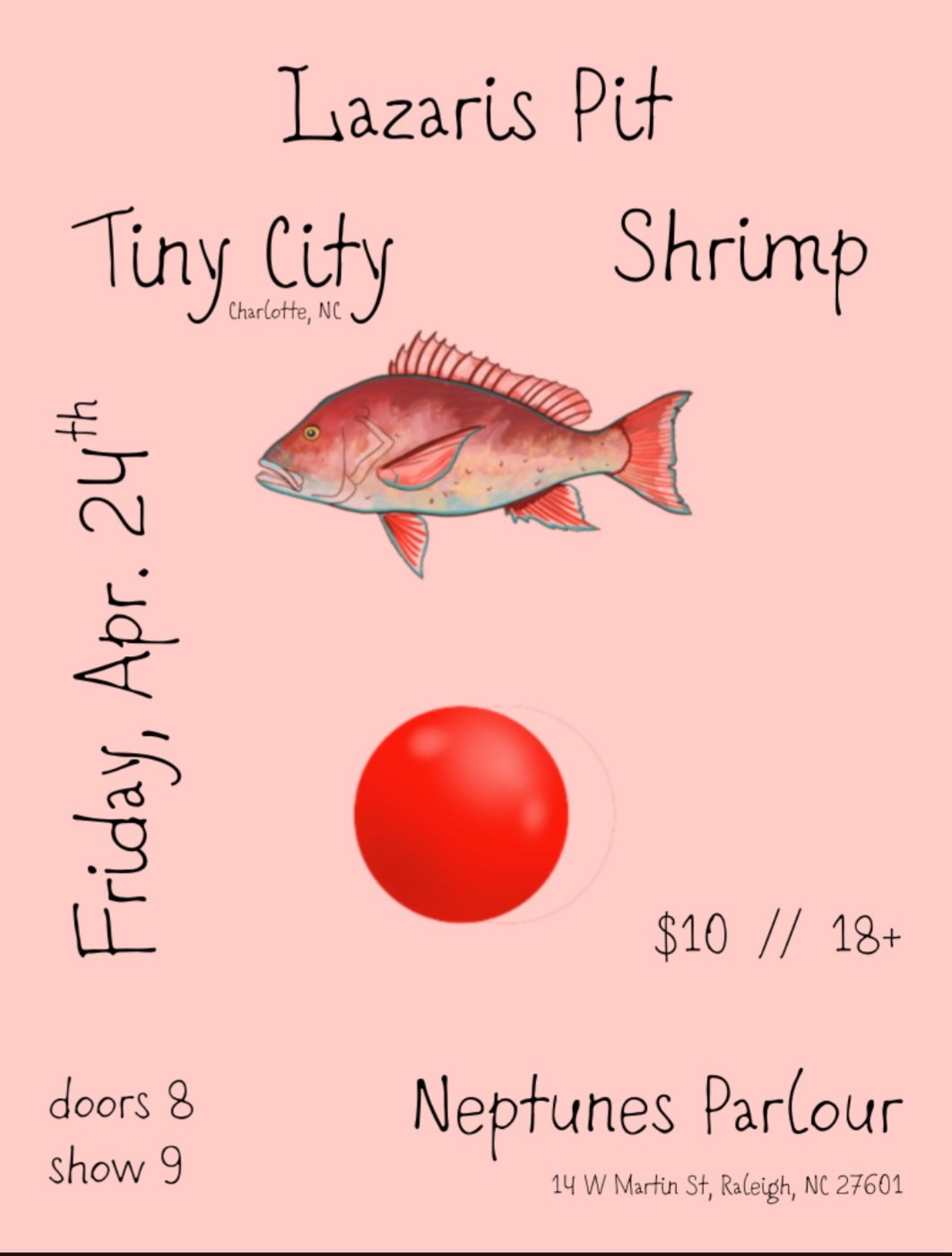 LAZARIS PIT // TINY CITY // SHRIMP
