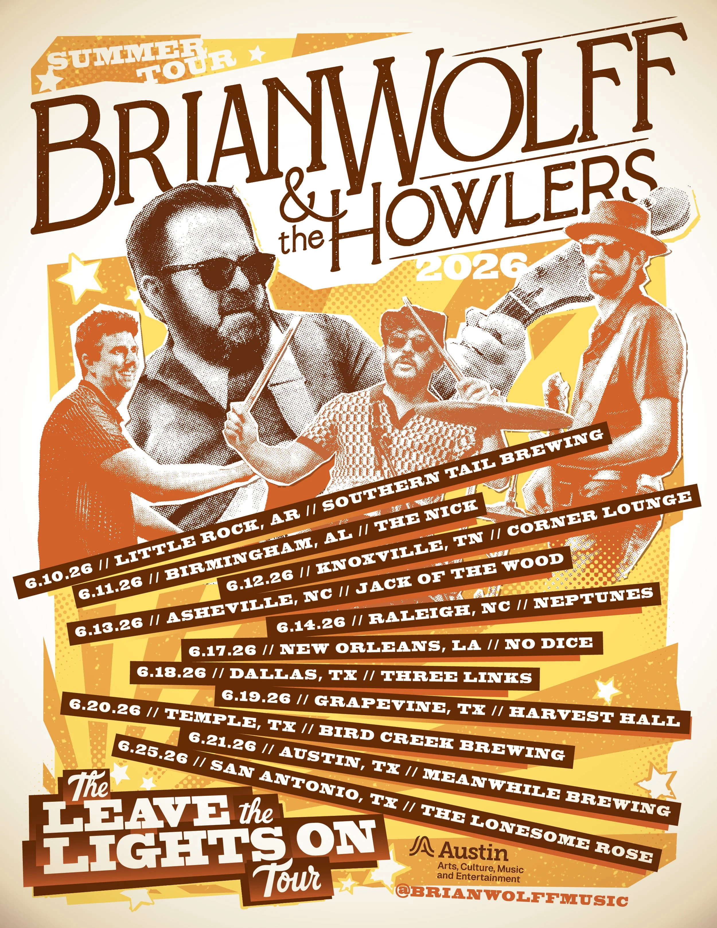 BRIAN WOLFF AND THE HOWLERS //  BUZZARD COMPANY