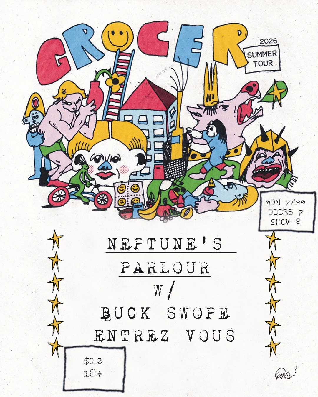 GROCER // BUCK SWOPE // ENTREZ VOUS