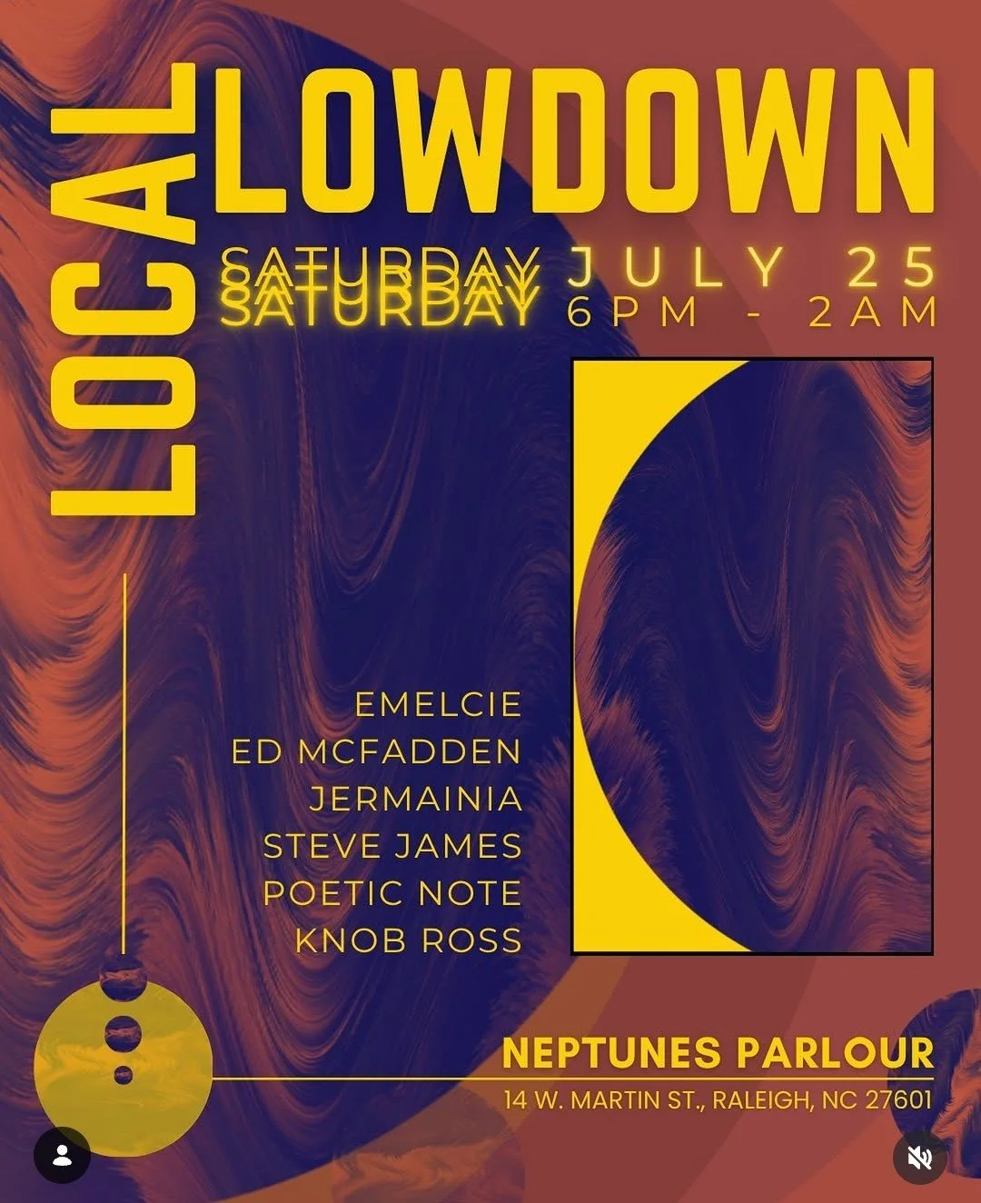 LOCAL LOWDOWN: EMELCIE, ED MCFADDEN, JERMAINIA, STEVE JAMES, POETIC NOTE, KNOB ROSS