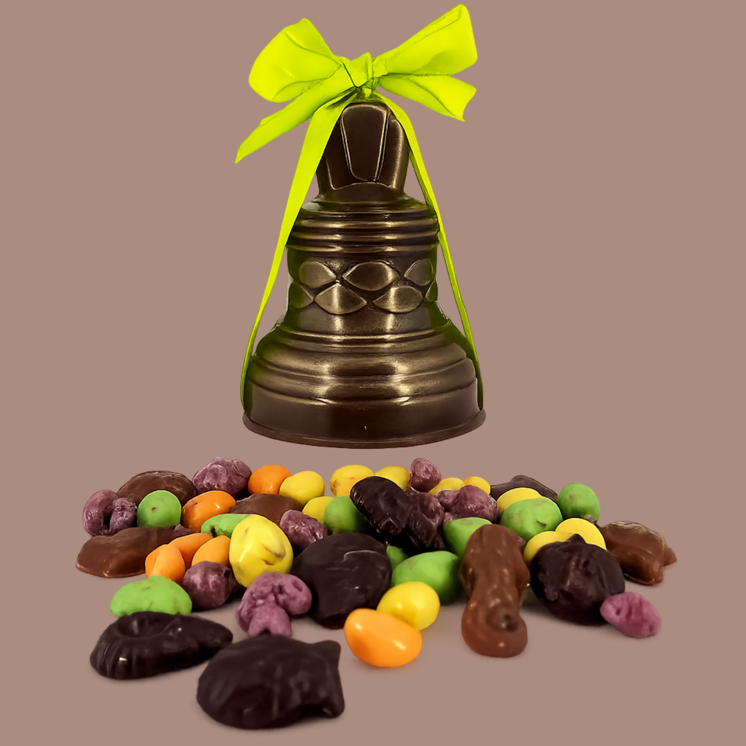 Grande cloche noir ou lait 220gr