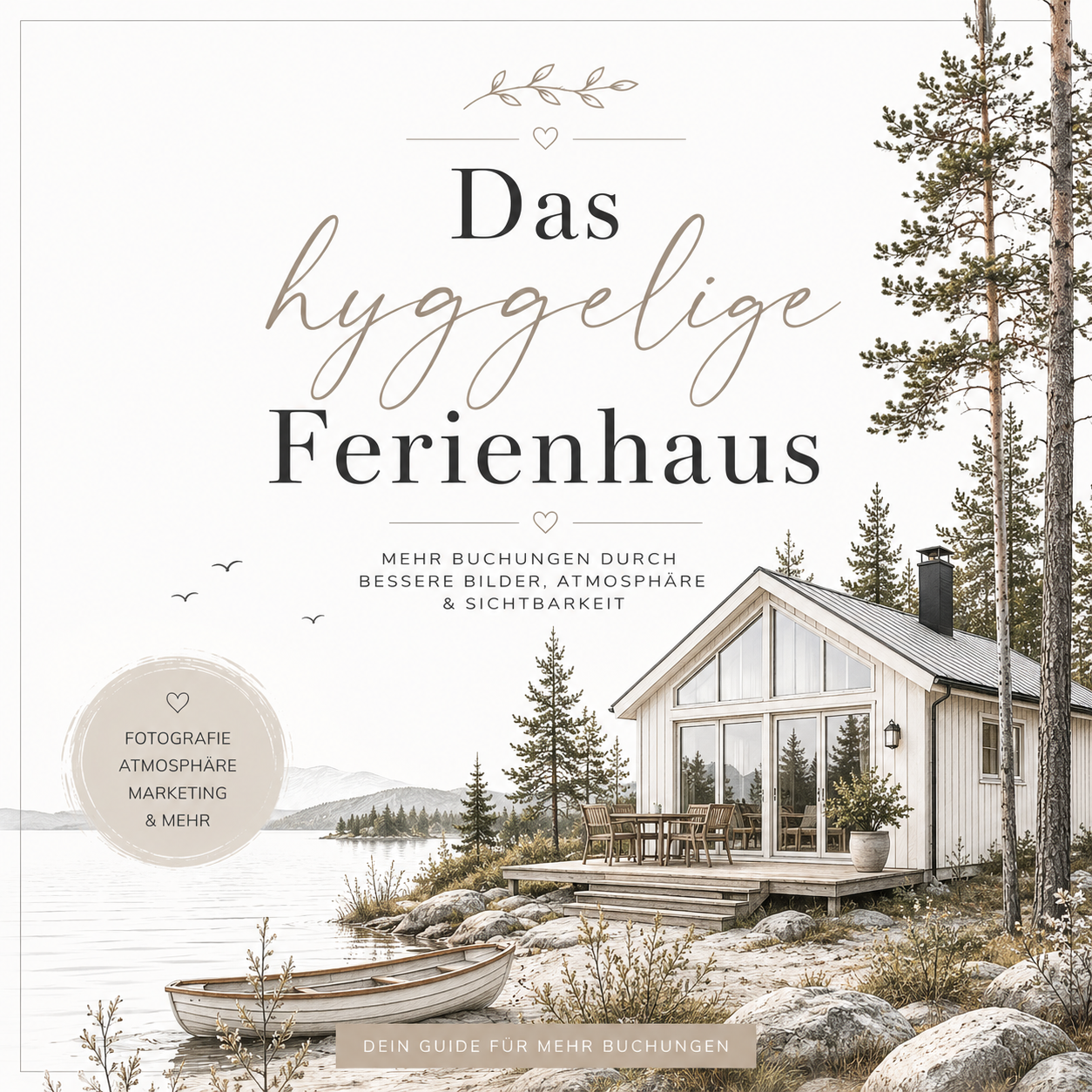Das hyggelige Ferienhaus - Mehr Buchungen durch bessere Bilder, Atmosphäre & Sichtbarkeit