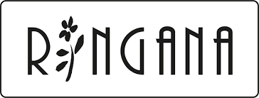 Logo mit dem Wort 'Rungana' und einem stilisierten Pflanzen- oder Blattform in der Mitte