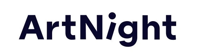 Der Schriftzug 'ArtNight' in schwarzer Schrift auf weißem Hintergrund.