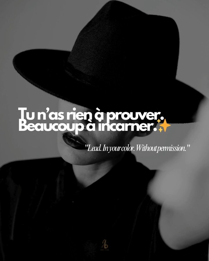 Libre &agrave; toi de t&rsquo;aligner.✨

La r&eacute;v&eacute;lation de ton &ecirc;tre dans sa force, sa couleur, sa pr&eacute;sence et son &eacute;clat.

Chaque espace que je design, chaque marque que je colore, chaque projet que je r&eacute;v&egrav