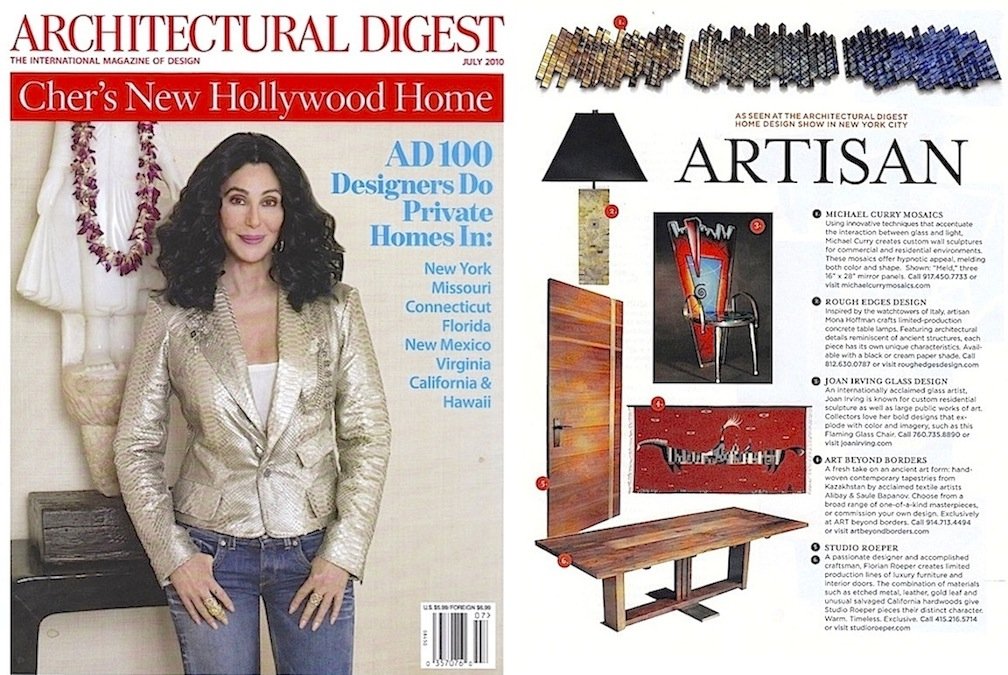 Architectural Digest, July 2010