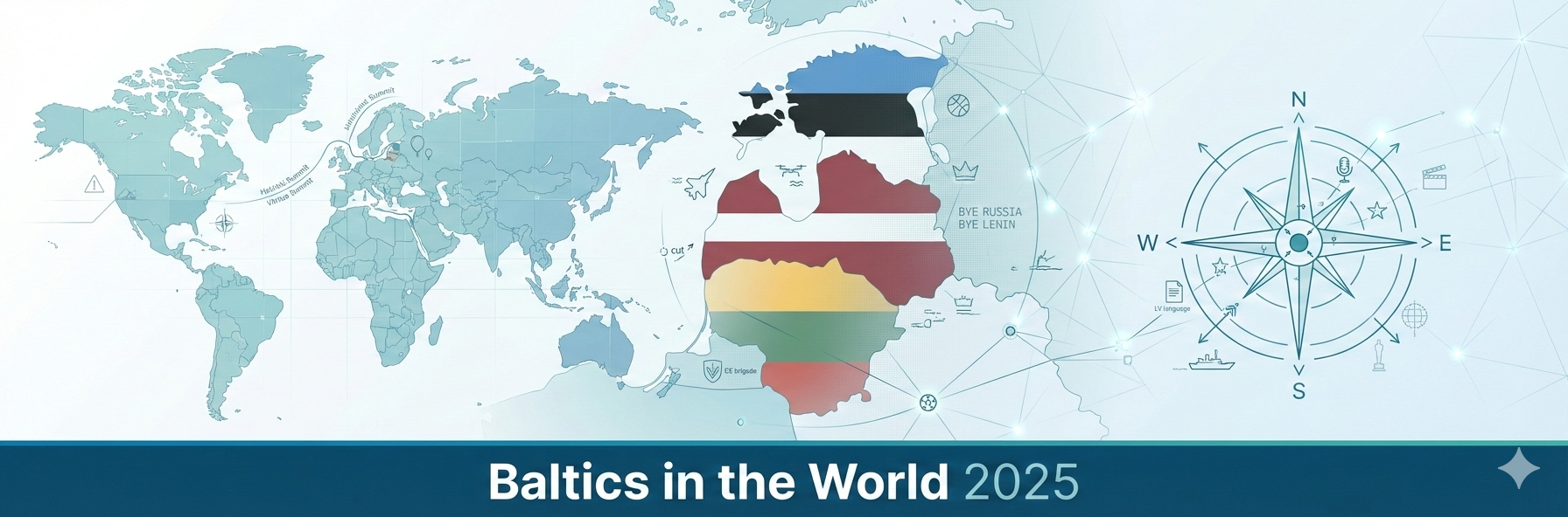 Baltijos šalys pasaulio akimis toliau skendi fronto migloje, Lietuva pirmauja pagal paminėjimus, Latvija – pagal paminėjimų toną