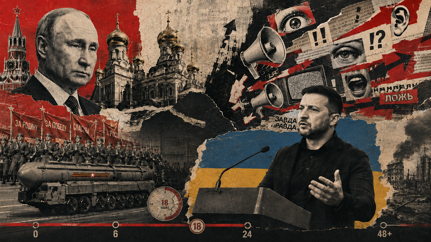 Russia's Propaganda Machine Has a Weak Spot: The First 18 Hours After a Crisis