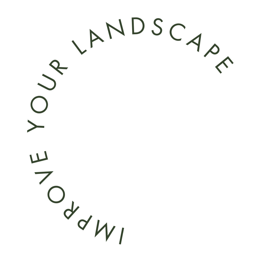 Circular logo with the text 'INTRODUCE YOUR LANDSCAPE' arranged around the perimeter.