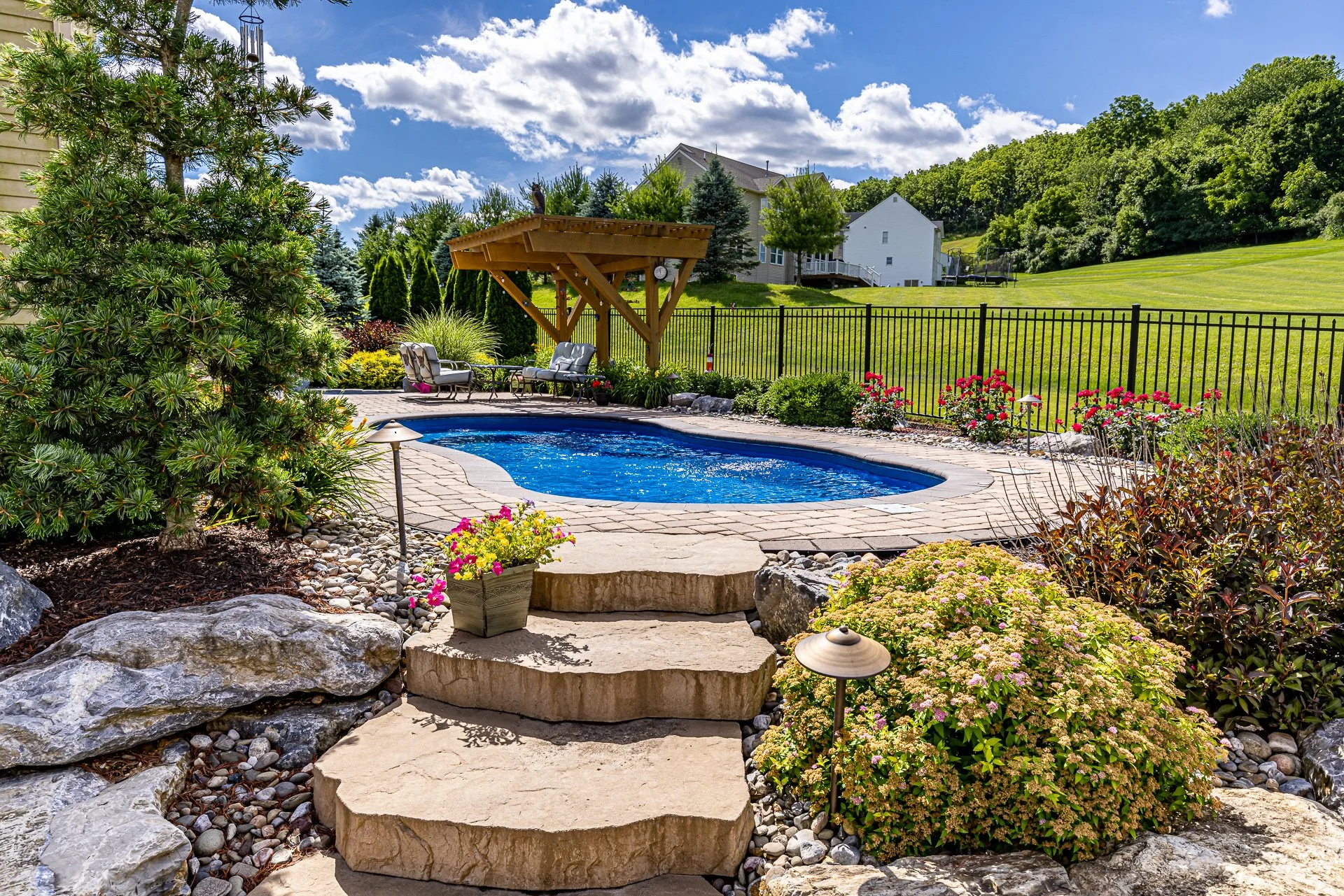 inground pool installation