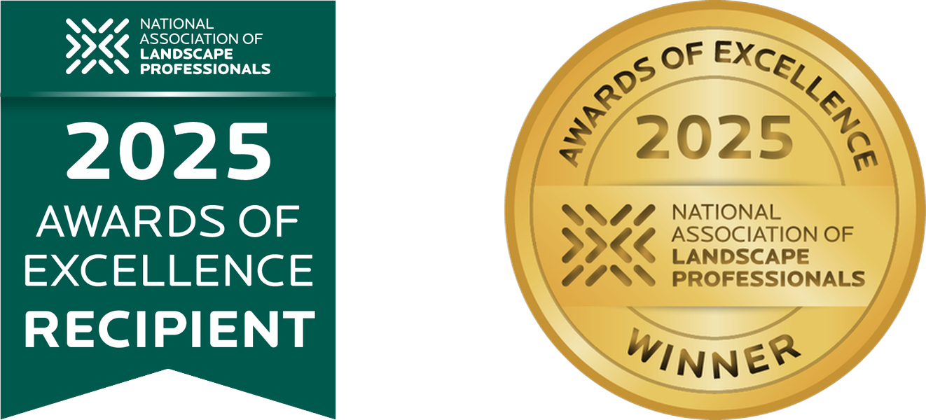 2025 NALP Awards of Excellence Recipient ribbon and Gold Award Winner seal