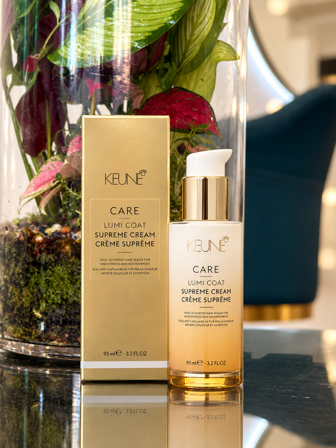 Keune Care Lumi Coat Supreme Cream Heat-Activated Smoothing Treatment 95ml