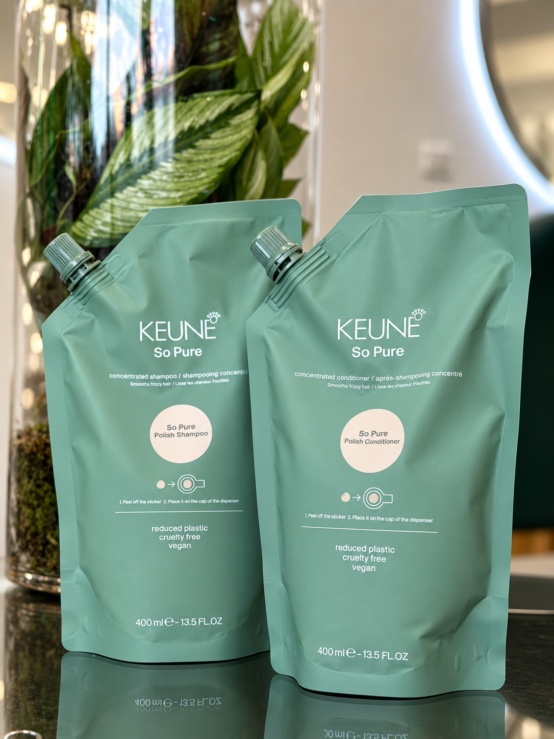 SO PURE POLISH REFILL 400ML