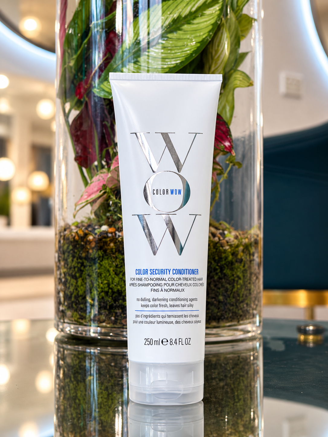 COLOR WOW Color Security Conditioner – Fine to Normal Hair (Blue)