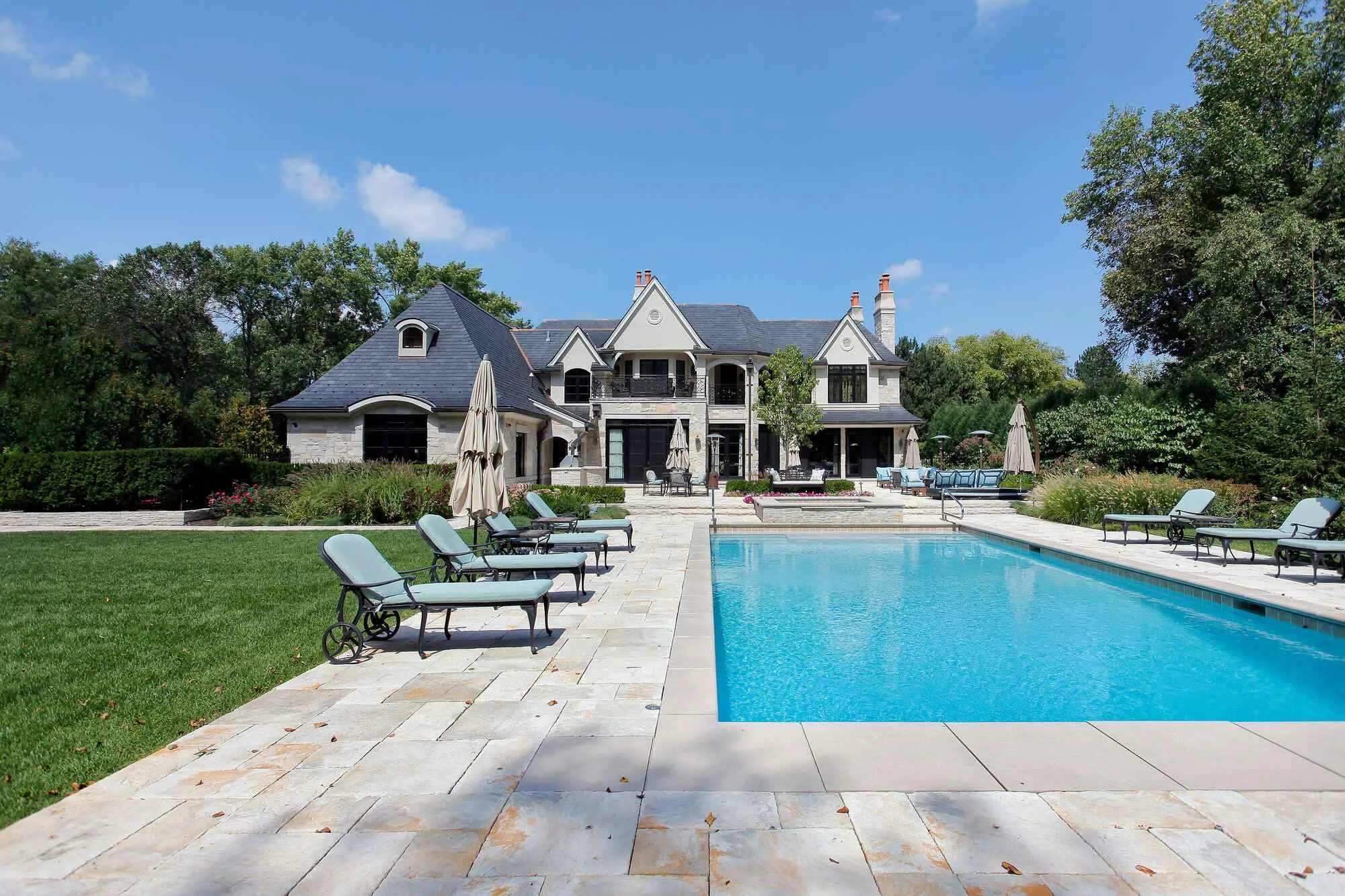 A Residential Poolscape in Westchester County, NY