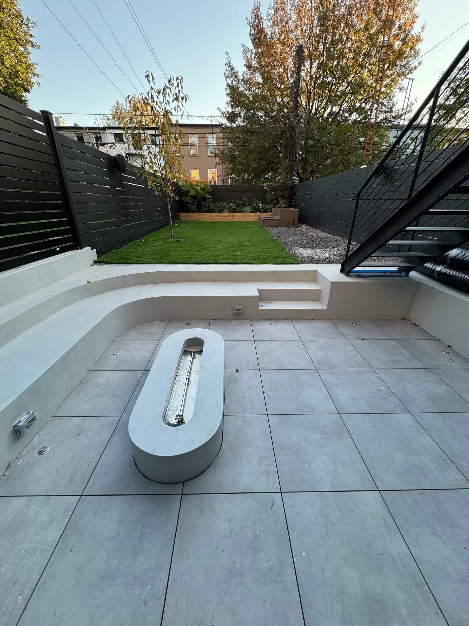 A Residential Retaining & Seating Wall in Westchester County, NY