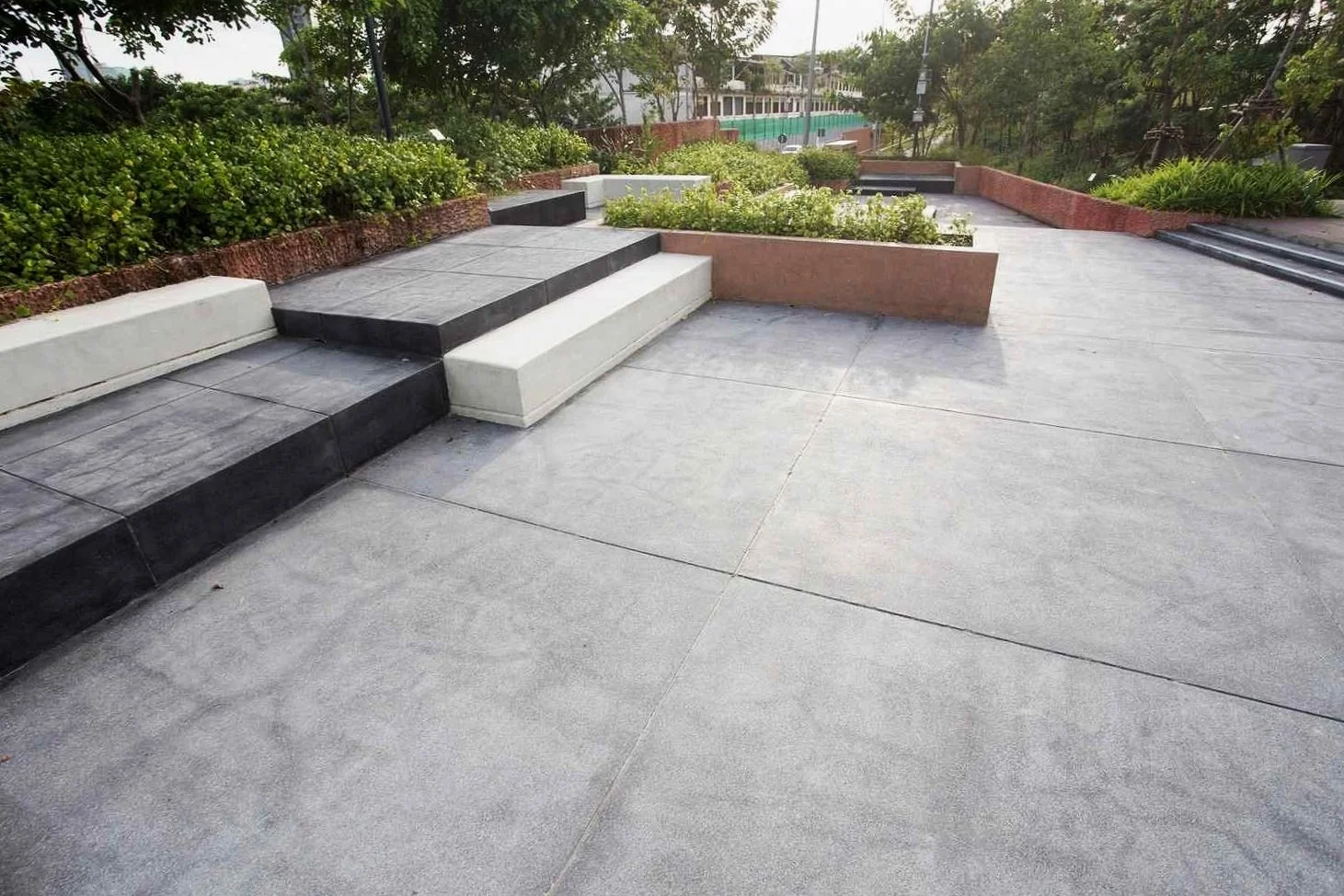 A commercial Paver Patio in Westchester County, NY