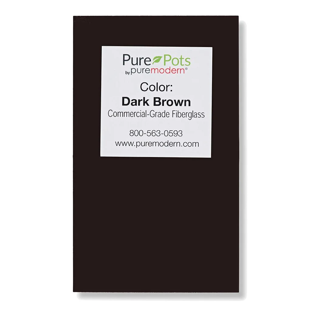 PurePots Fiberglass Color Samples