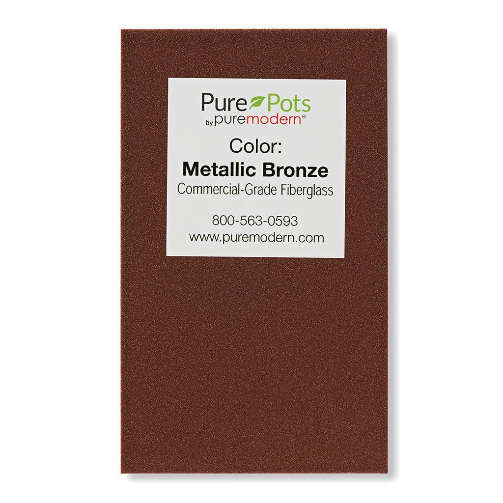 PurePots Fiberglass Color Samples