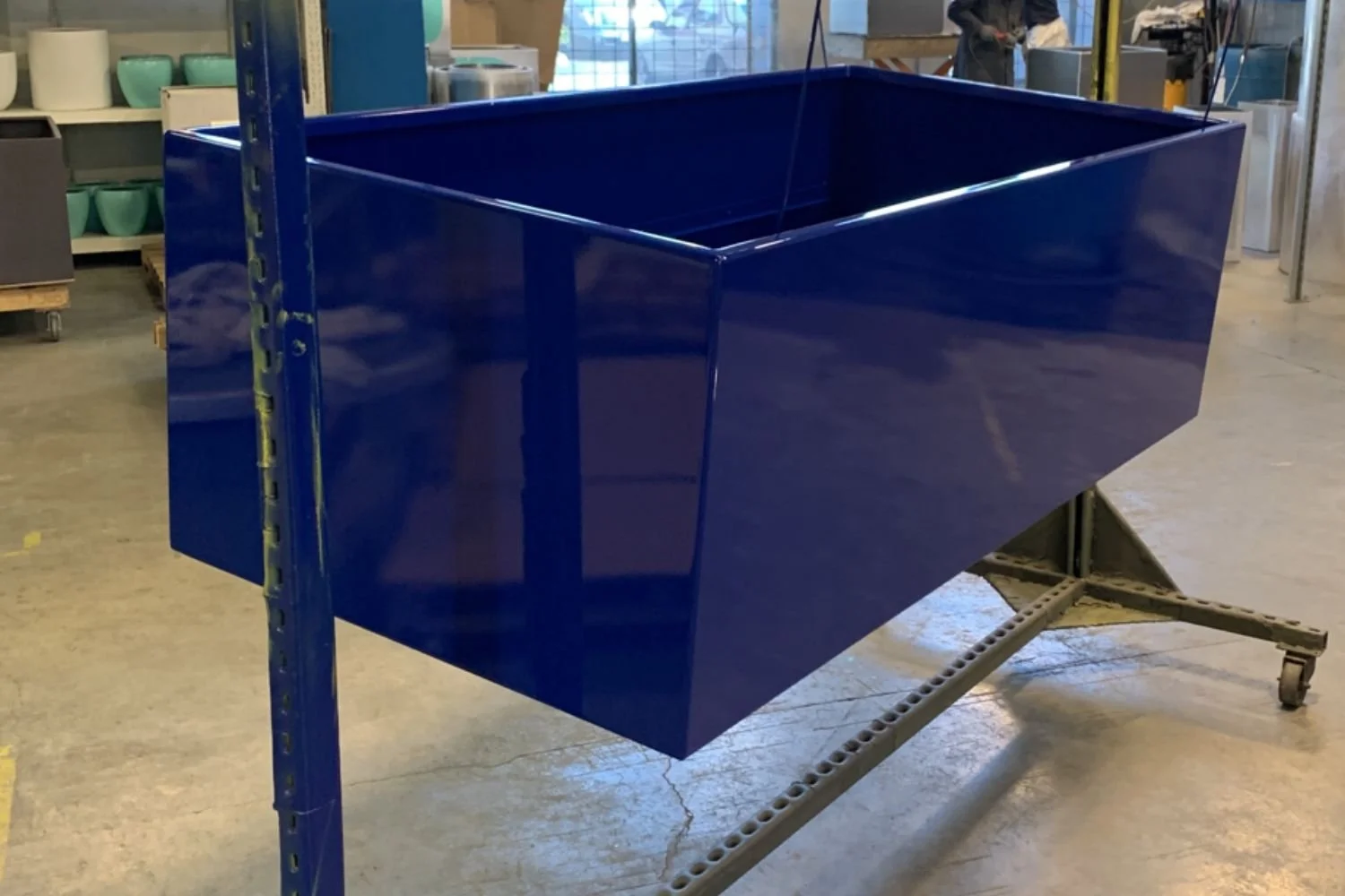 Custom Color Options for Commercial Planters