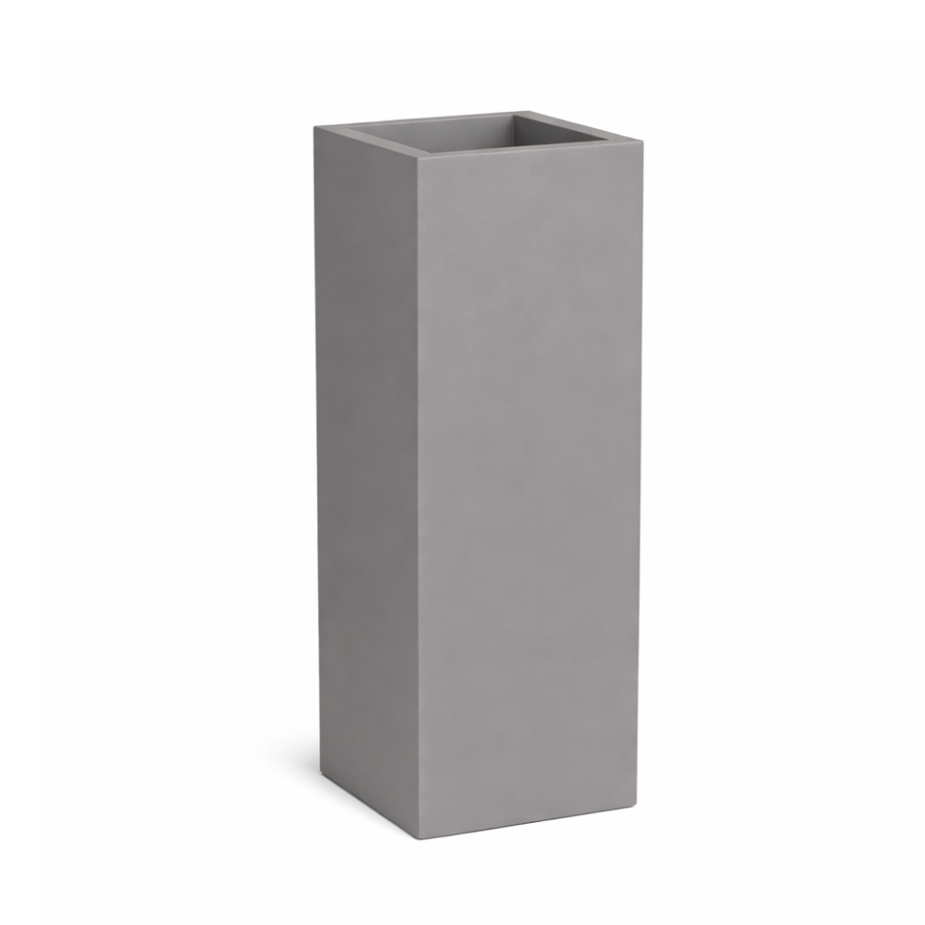 PurePots Amado Square Tower Fiberglass Planter.png