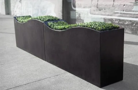 How to Use Fiberglass Planters in a Commercial Project | PureModern