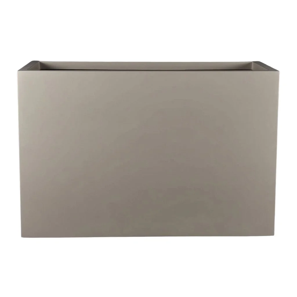 PurePots Quincy Rectangle Fiberglass Planter_Grey.jpg
