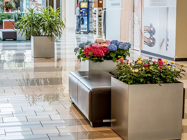 PureModern Metal Planters