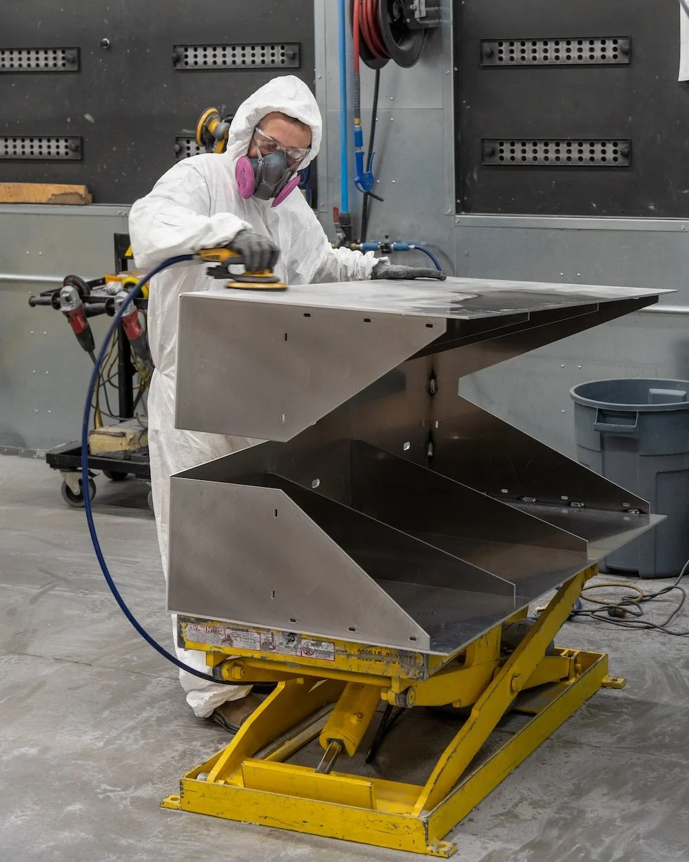 Pure Modern planters build process in Spokane, WA