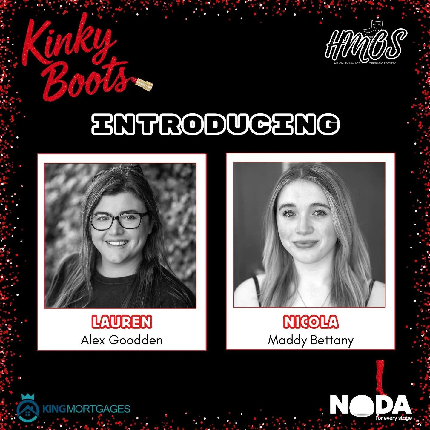 ✨ CAST SPOTLIGHT - DAY 2! ✨

Tonight, we&rsquo;re introducing two brilliant women who are bringing heart, humour, and drama to the factory floor in Kinky Boots&hellip;

🛠️ Lauren &ndash; played by the hilarious and loveable Alex Goodden
💼 Nicola &n