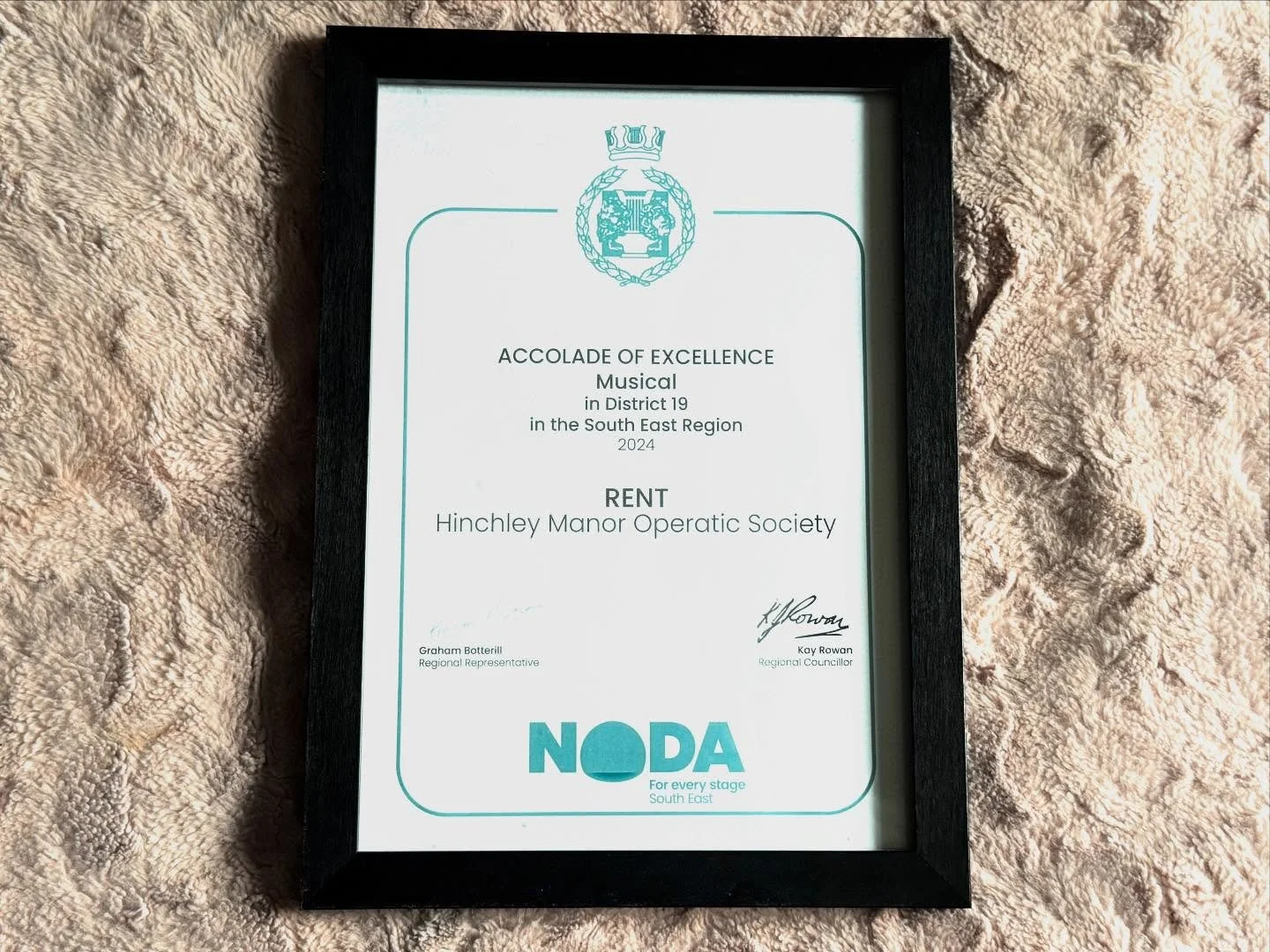 What an incredible day at the NODA South East Celebration Day, which took place on Sunday 8th June 2025! ✨

We&rsquo;re absolutely thrilled and honoured to have received the &lsquo;ACCOLADE OF EXCELLENCE&rsquo; in the Musical category for District 19