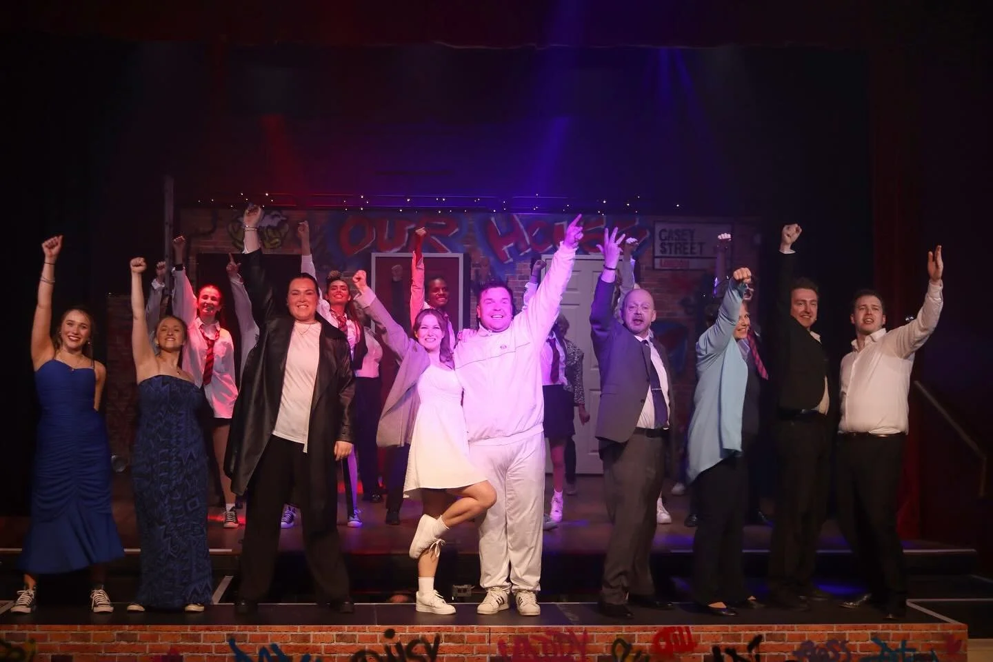 ONE STEP BEYOND 🎉

📷 Alan Bostock

🎭 DIRECTOR - ZAK NEGRI
💃🏽 CHOREOGRAPHER - GEORGIE GLOVER
🎶 MUSICAL DIRECTOR - CHRIS WINSLET

#HMOSOurHouse #OurHouseMusical #TheMadnessMusical #Madness #HMOS #HinchleyManorOperaticSociety #MusicalTheatre #