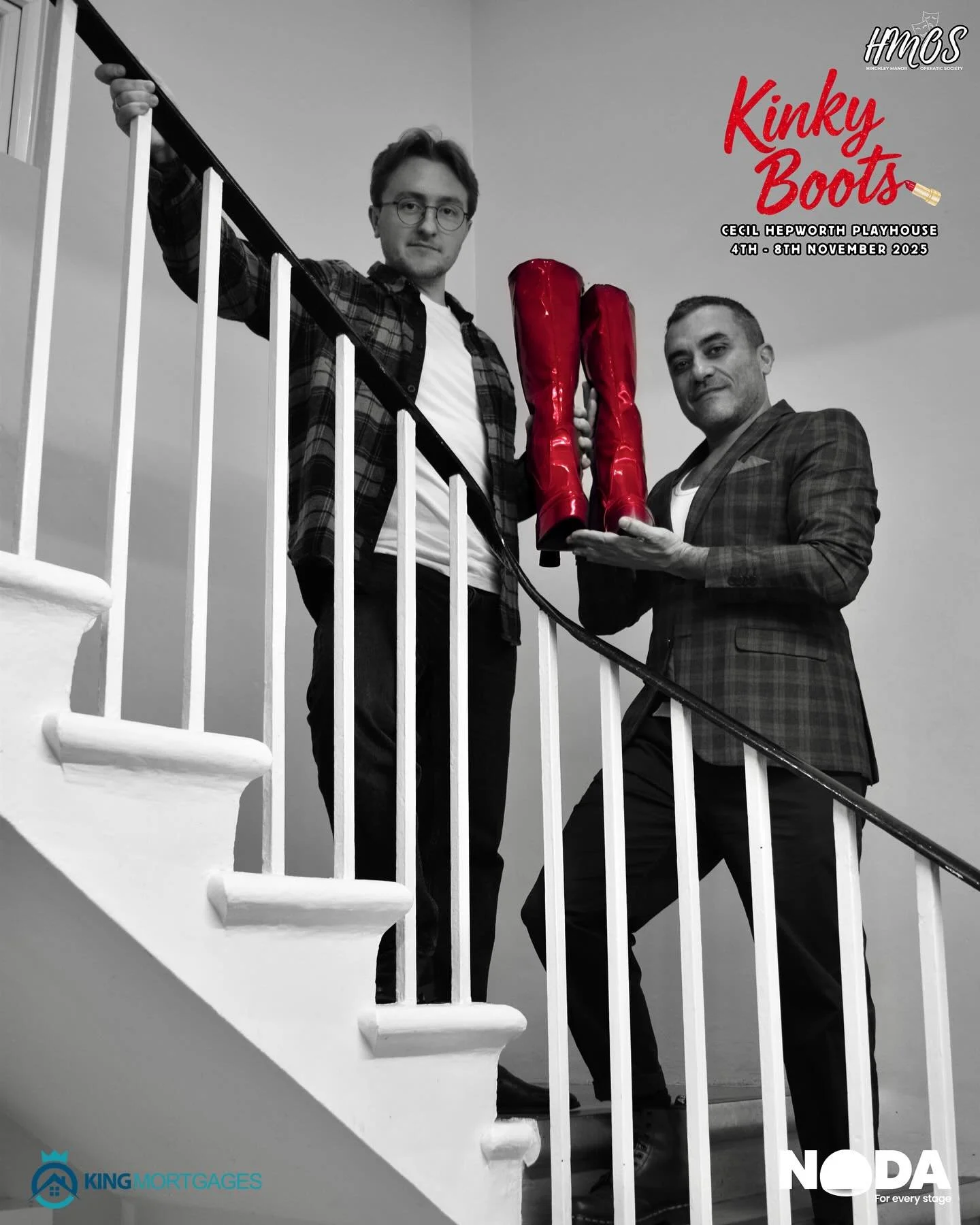 👠✨ THE COUNTDOWN IS ON! ✨👠

In just 4 weeks, Charlie and Lola will step into these iconic red boots and bring &lsquo;KINKY BOOTS&rsquo; to life at the Cecil Hepworth Playhouse! ❤️

It&rsquo;s almost time for fierce fashion, powerhouse vocals, and a