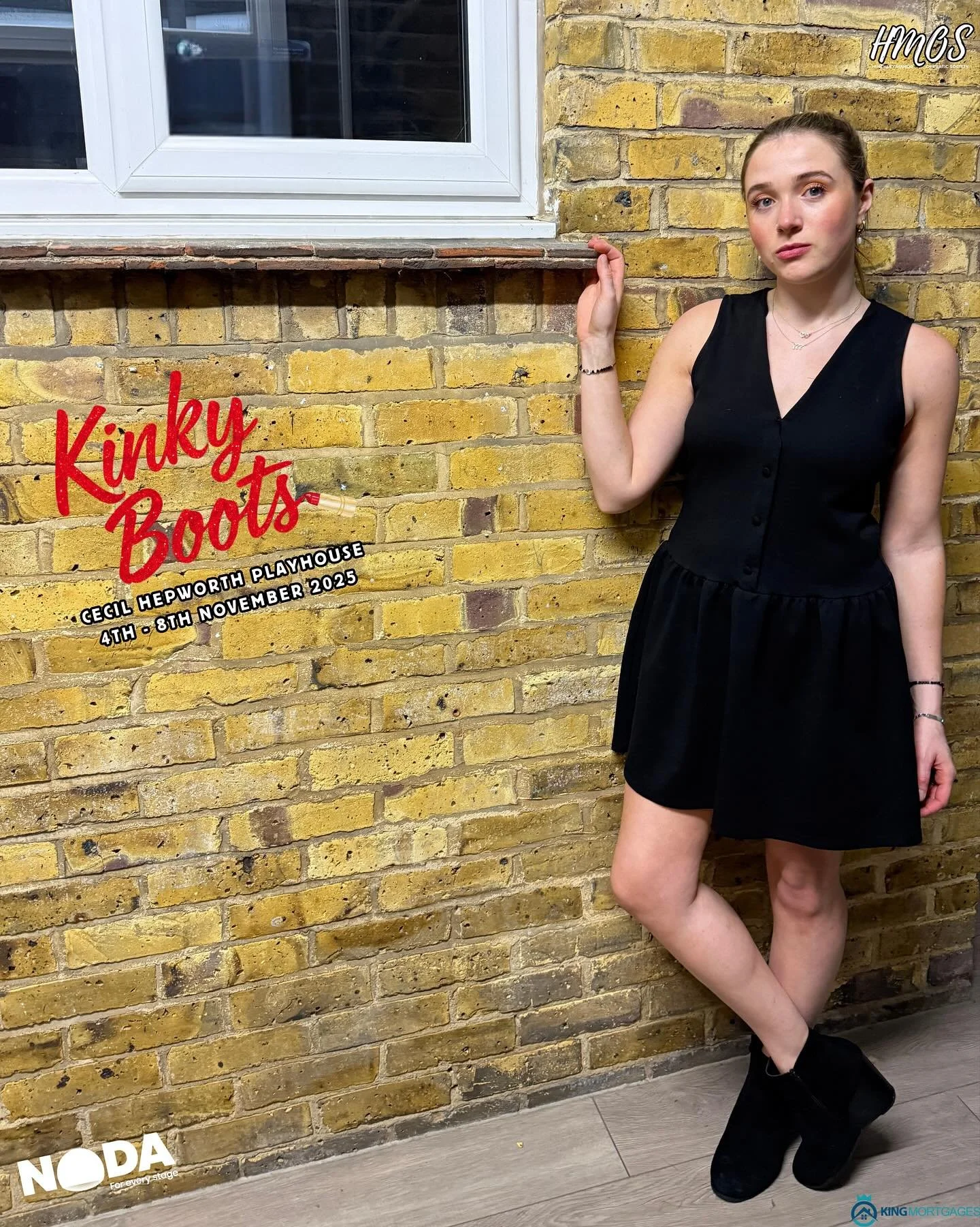 We open ONE WEEK today! 😍🎭

Meet Nicola, played by the wonderful Maddie Bettany &mdash; ambitious, confident, and not afraid to go after what she wants. 👠🔥

With just 7 days until we raise the curtain on &lsquo;Kinky Boots&rsquo; at the Cecil Hep