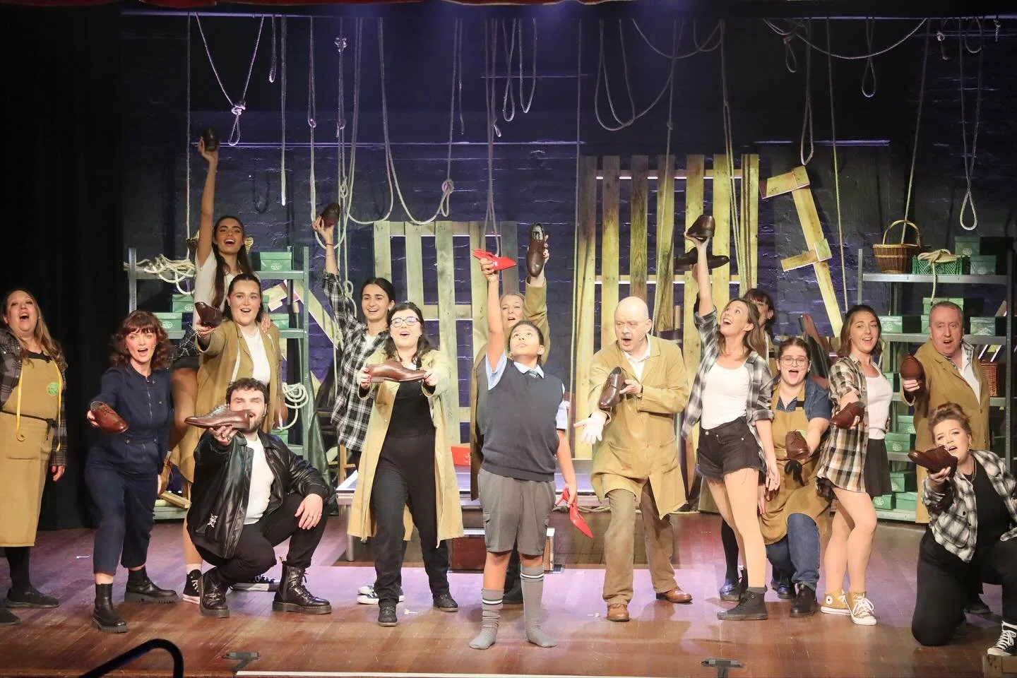 THE MOST BEAUTIFUL THING IN THE WORLD 👞 

⸻

📷 PHOTOGRAPHER - Alan Bostock

🎭 DIRECTOR - Maddie Hope Coelho
💃🏽 CHOREOGRAPHER - Della Bhujoo
🎶 MUSICAL DIRECTOR - Anisa Bharmal

⸻

#HMOSKinkyBoots #KinkyBoots #KinkyBootsTheMusical #TeamKinkyBoo