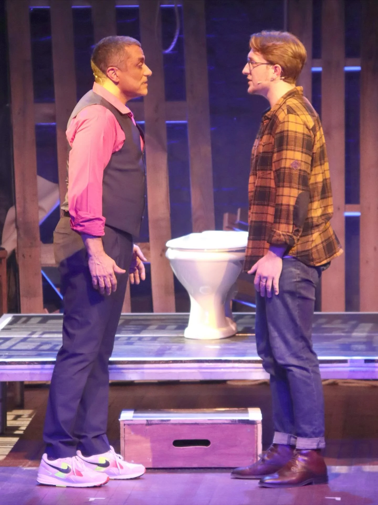 NOT MY FATHER&rsquo;S SON ❤️

⸻

📷 PHOTOGRAPHER - Alan Bostock
💡 LIGHTING - @ben_morrison_lighting_design | @bpg_event 
🎭 DIRECTOR - Maddie Hope Coelho
💃🏽 CHOREOGRAPHER - Della Bhujoo
🎶 MUSICAL DIRECTOR - Anisa Bharmal

⸻

#HMOSKinkyBoots #Ki