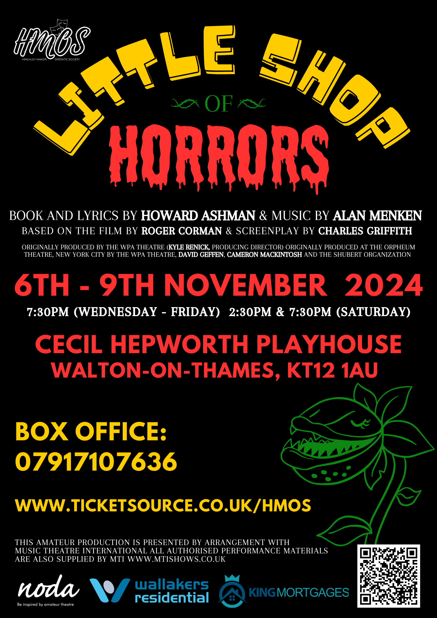 LITTLE SHOP OF HORRORS - 2024