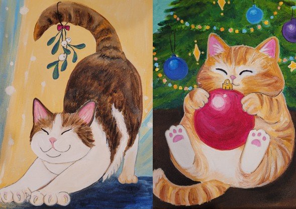 Sip & Paint with the Lounge Cats