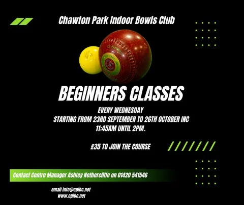 Beginners Course starts Wednesday 23rd September 