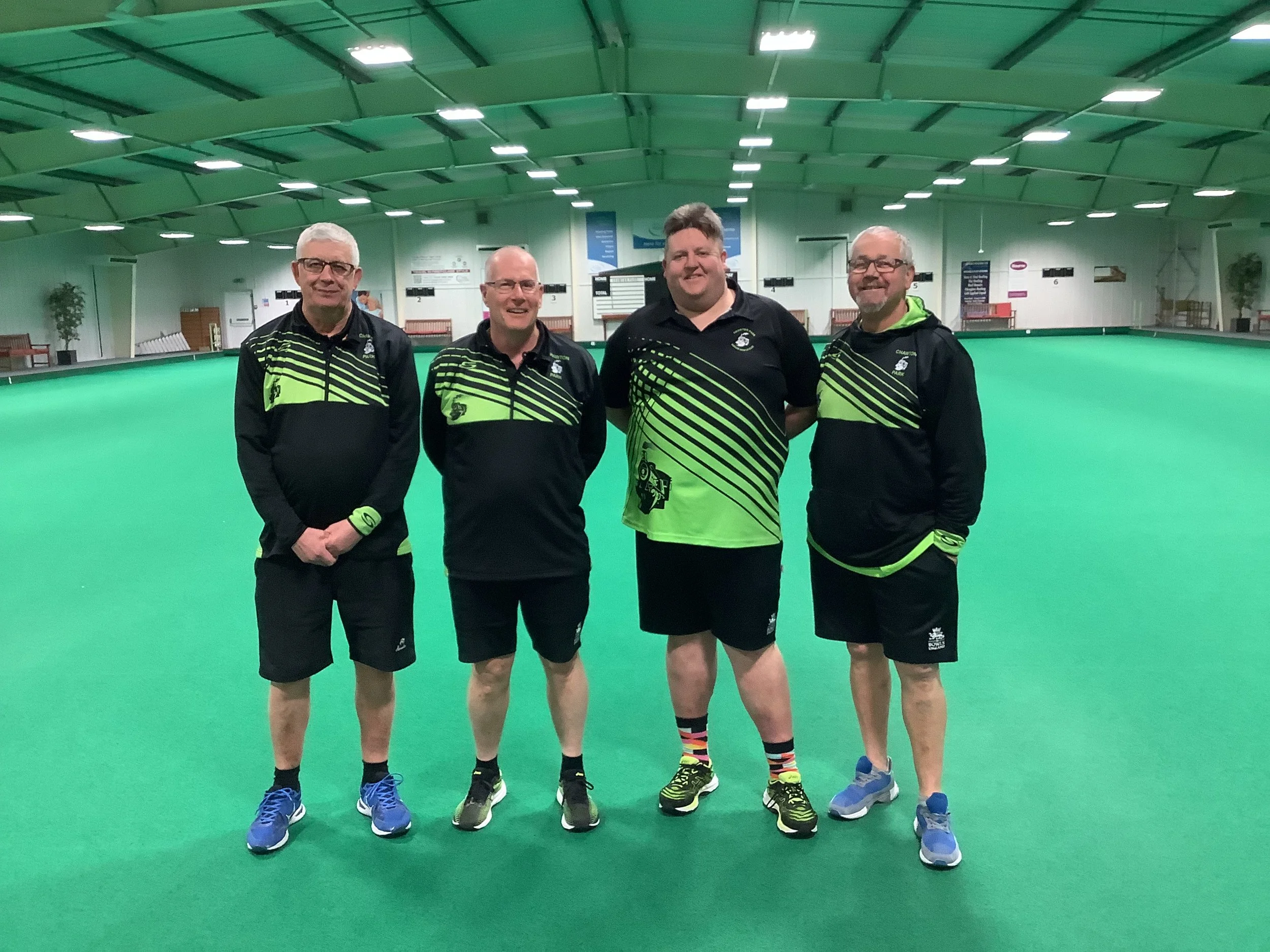 Men's Fours Finalists - Phil Wood, Graham Sampson, James Shillingford & Aki  Atkins