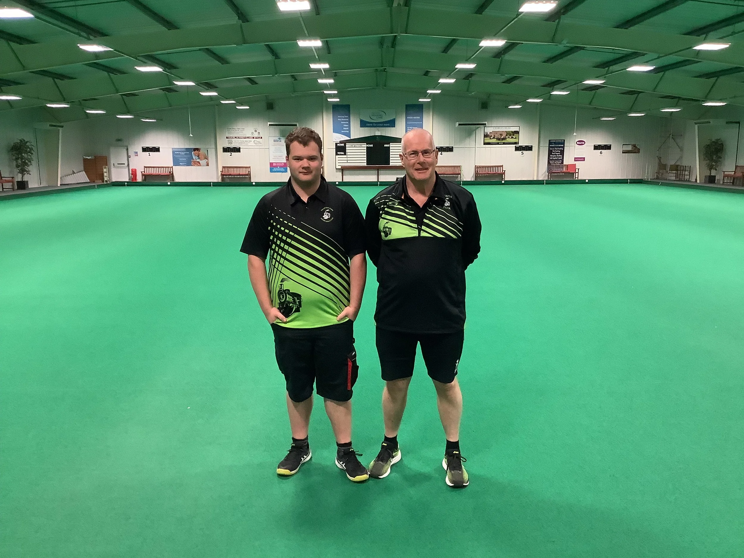 Handicap Drawn Pairs Winners - Lewis Ferneyhough & Graham Sampson