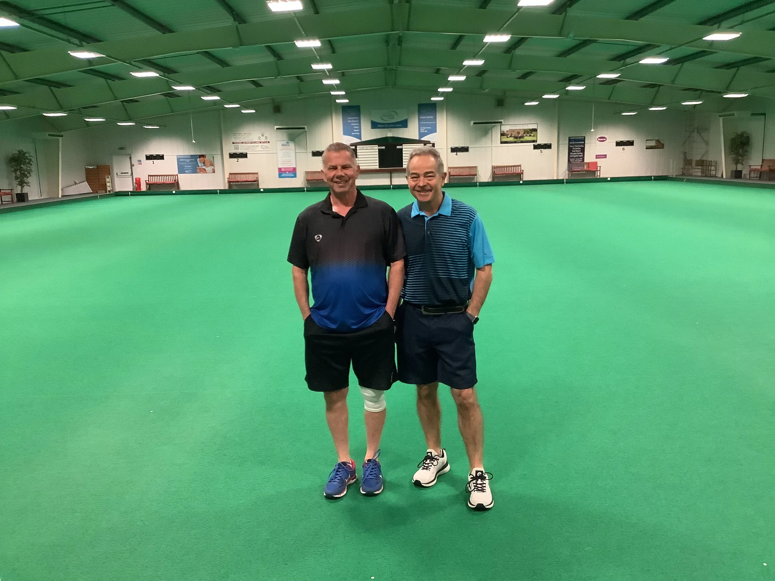 Handicap Drawn Pairs Finalists - Brian Binfield & Danny Du Plessis