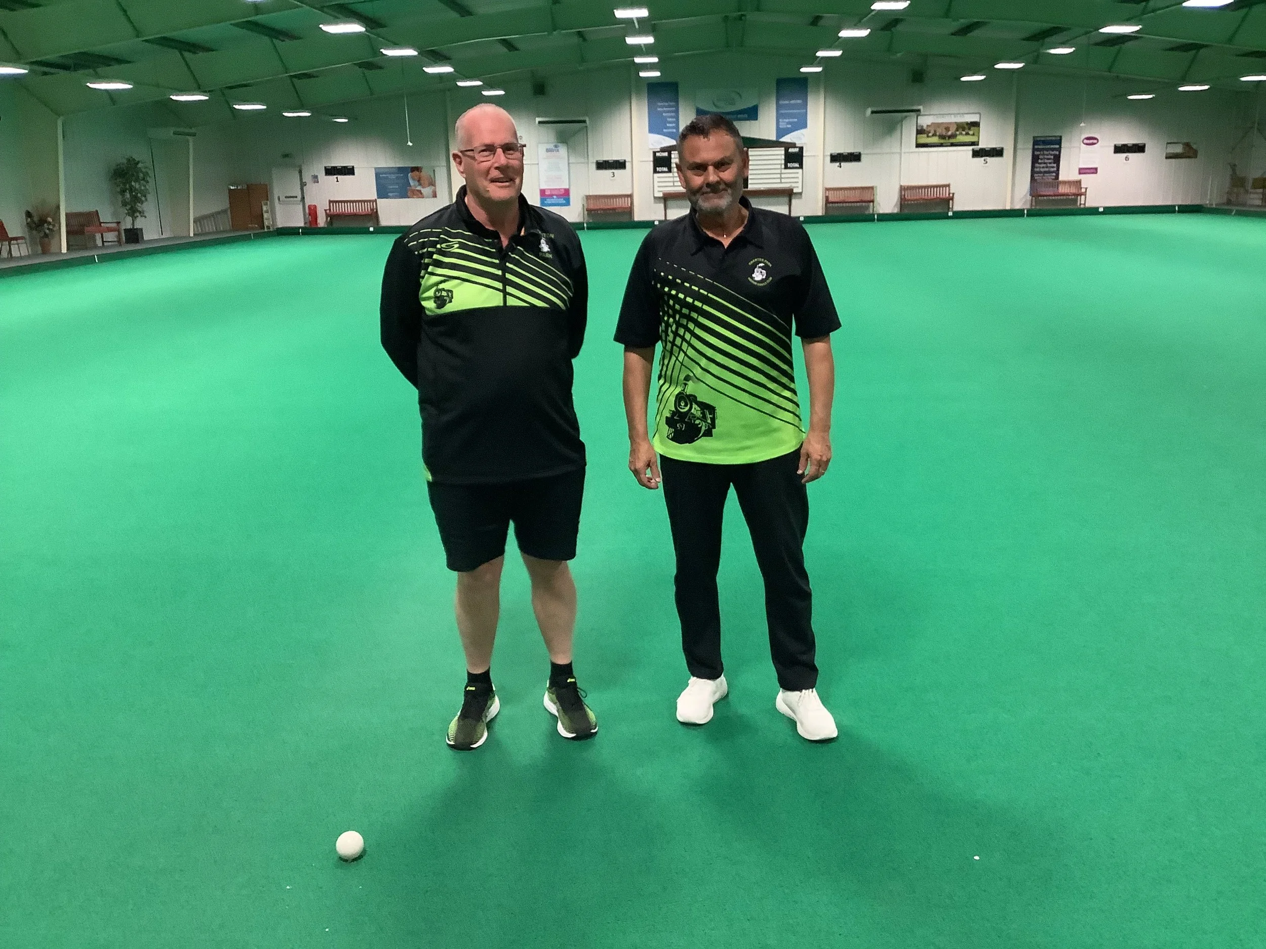 O65  Open Singles Finalists Graham Sampson (Winner) & Richard Bird